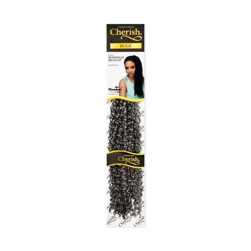 Cherish Bohemian Bulk 20-inch Synthetic Hair Braids - DE30 Dip Copper