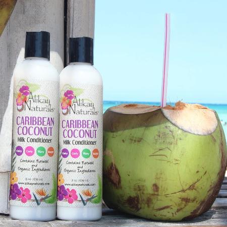 Alikay Naturals Caribbean Coconut Milk Conditioner 8oz 2 | BeautyFlex UK