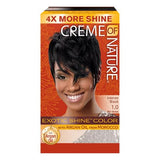 Creme of Nature Exotic Shine Permanent Hair Color 1.0 Intense Black | BeautyFlex UK