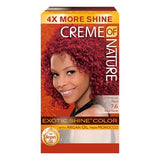 Creme of Nature Exotic Shine Permanent Hair Color 7.6 medium warm brown | BeautyFlex UK
