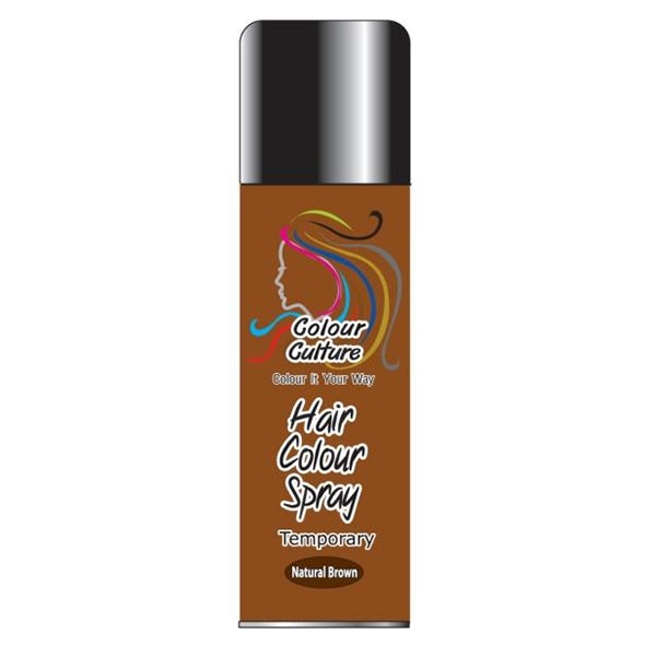 Colour Culture: Colour Hair Spray -Natural Brown, Colour Culture, Beautizone UK