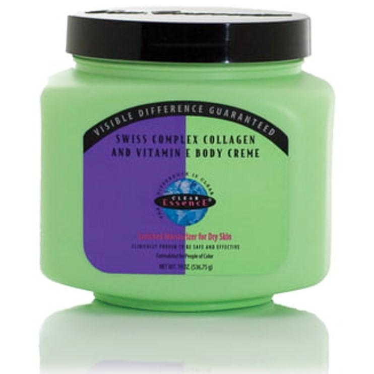 Clear Essence Swiss Complex Collagen with Vitamin E Body Creme 536.75g | BeautyFlex UK