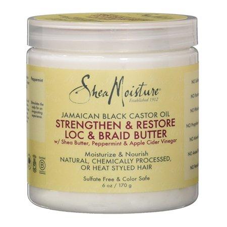 Shea Moisture Jamaican Black Castor Oil Loc And Braid Butter 6 oz | BeautyFlex UK