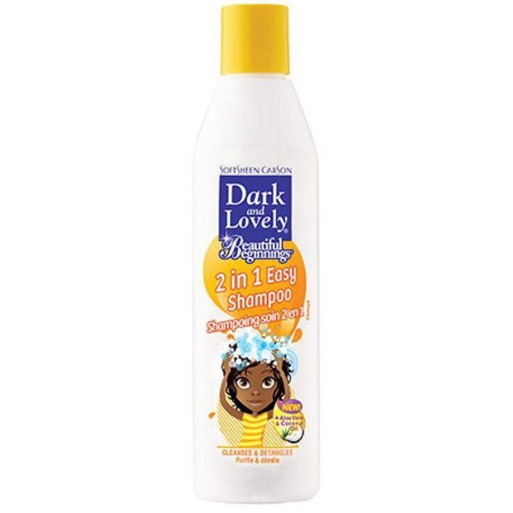 Dark and Lovely Beautiful Beginnings 2 In 1 Easy Shampoo 250ml | BeautyFlex UK