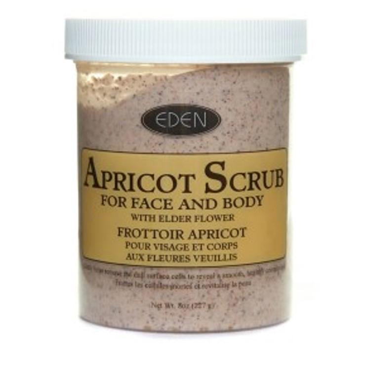 Eden Apricot Scrub For Face And Body 227g | BeautyFlex UK