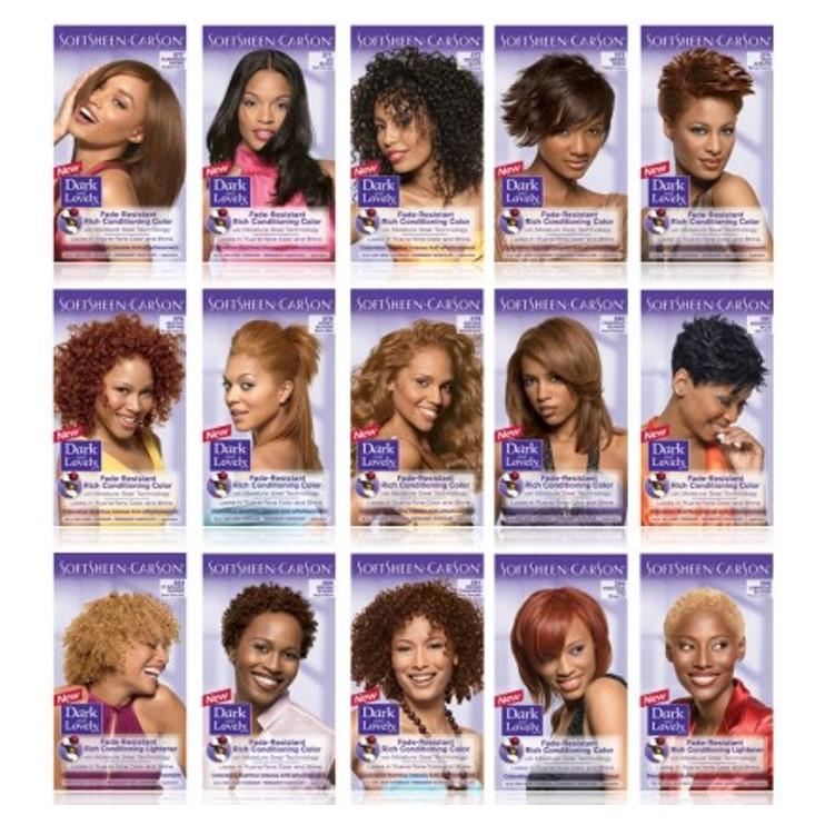 Dark and lovely on sale dye