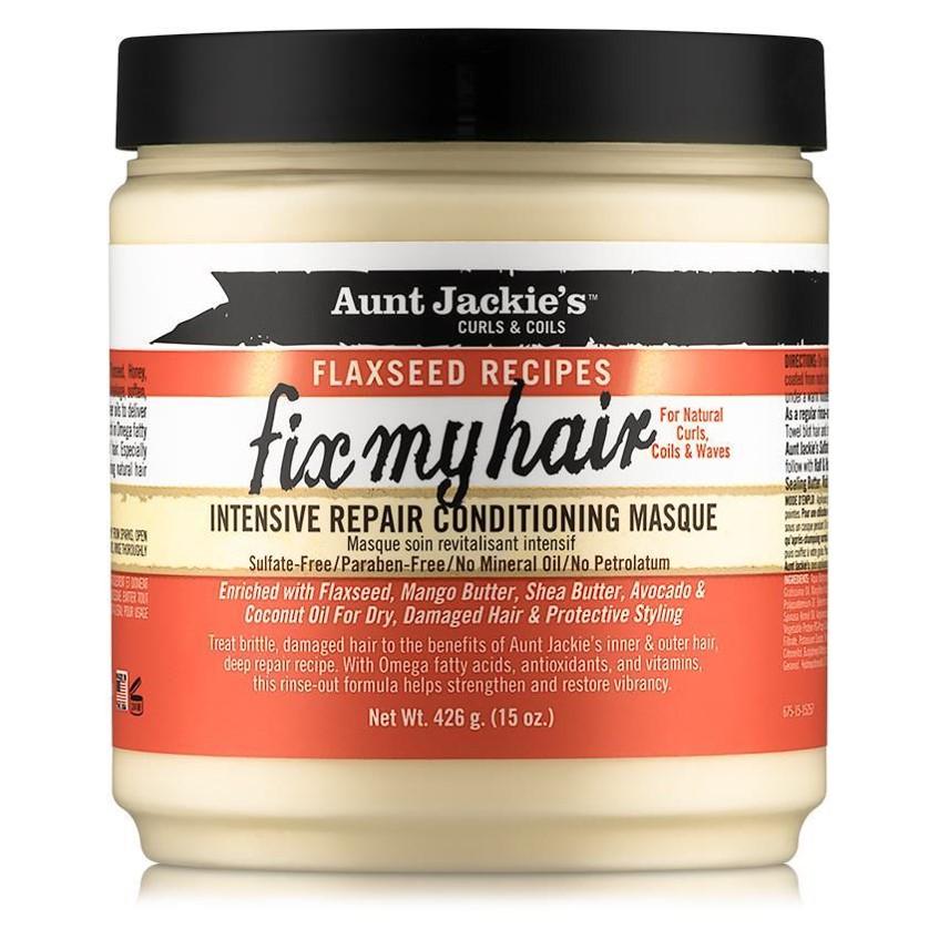 Aunt Jackie’s Fix My Hair Intensive Repair Conditioning Masque 426g  - best beauty shop UK.