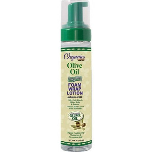 Africa's Best Organics Olive Oil Foam Wrap Lotion 250 ml | BeautyFlex UK