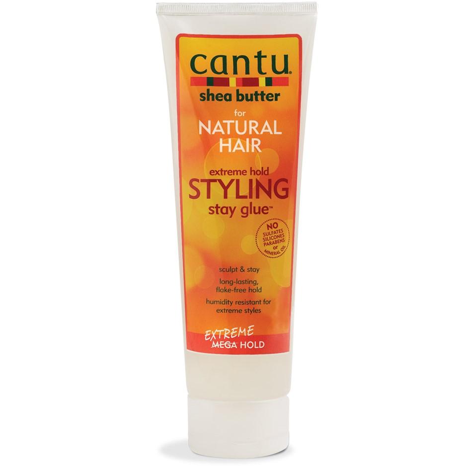 Cantu Shea Butter Natural Hair Extreme Hold Styling Stay Glue 227g - BeautyFlex UK