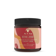 As I Am JBCO Jamaican Black Castor Oil Curling Cream Jar 8 OZ | BeautyFlex UK