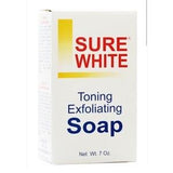 Sure White Toning Exfoliating Soap 7oz