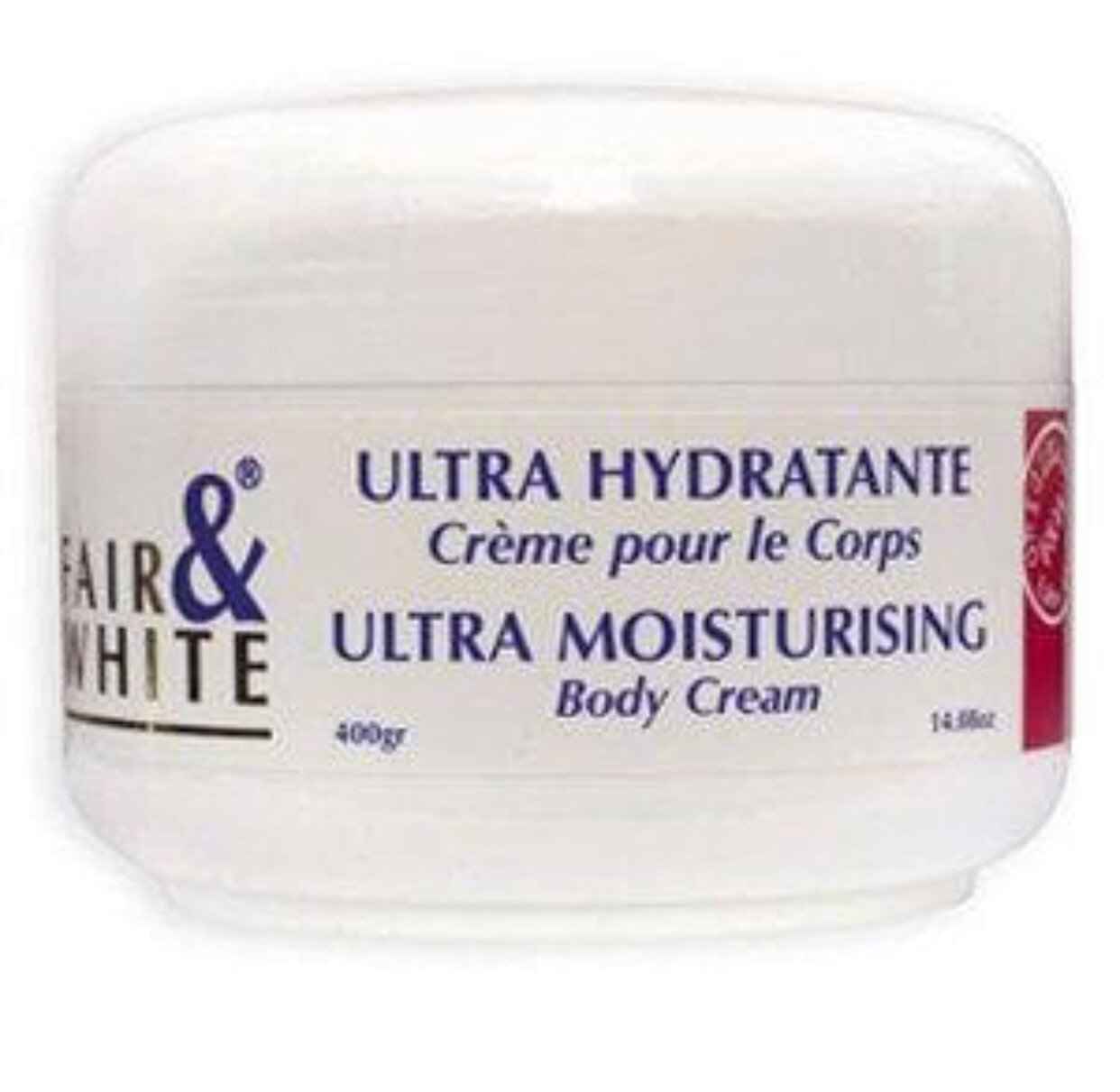 Fair and White Ultra Moisturizing Body Cream 400g | BeautyFlex UK