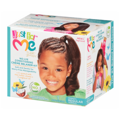 Just For Me No Lye Conditioning Creme Relaxer Kit Regular | BeautyFlex UK