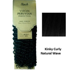 Rush Virgin Peruvian Perfection HH Kinky Curly Weave 10 inch - 22 inch | BeautyFlex UK