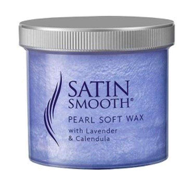 Satin Smooth Pearl Soft Wax With Lavender and Calendula 425g | BeautyFlex UK