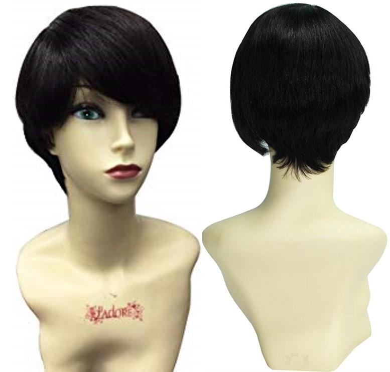 Rush Brazilian Virgin Human Hair Wig Natural Black - Linda | BeautyFlex UK
