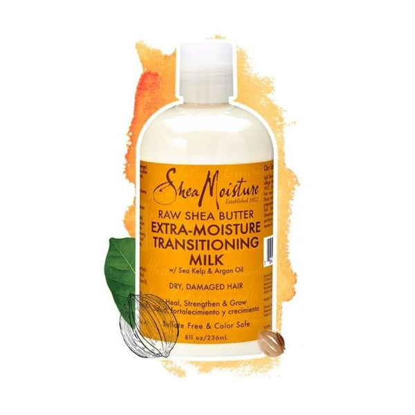 Shea Moisture Raw Shea Butter Moisturizing Transitioning Milk 236ml | BeautyFlex UK