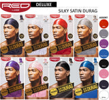 Red By Kiss Silky Satin Durag Extra Long Tail (All Colours) | BeautyFlex UK