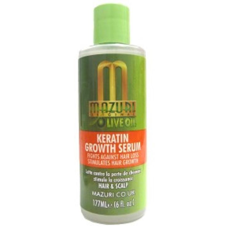 Mazuri Olive Oil Keratin Growth Serum 177ml | BeautyFlex UK