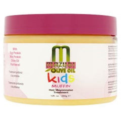 Mazuri Kids Olive Oil Muffin Hair Mayonnaise Treatment 340g | BeautyFlex UK