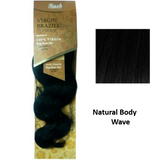Rush Virgin Brazilian Glamour HH Natural Body Wave Weave 10 inch - 18 inch | BeautyFlex UK