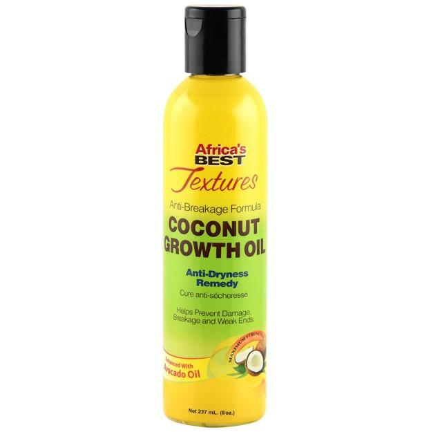 Africa's Best Textures Coconut Growth Oil 237ml | BeautyFlex UK