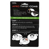 Afro Twist Comb Twist Your Hair Multi Colors #36001 | BeautyFlex UK