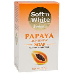 Soft' n White Papaya Soap 200g
