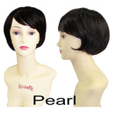 Rush Brazilian Virgin Human Hair Wig Natural Black - Pearl | BeautyFlex UK