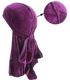 Magic Collection Velvet Durag Deep Wave Durag #4803 ALL COLORS
