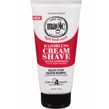 Magic Cream Shave Razorless Extra Strength for Coarse Beards 170g