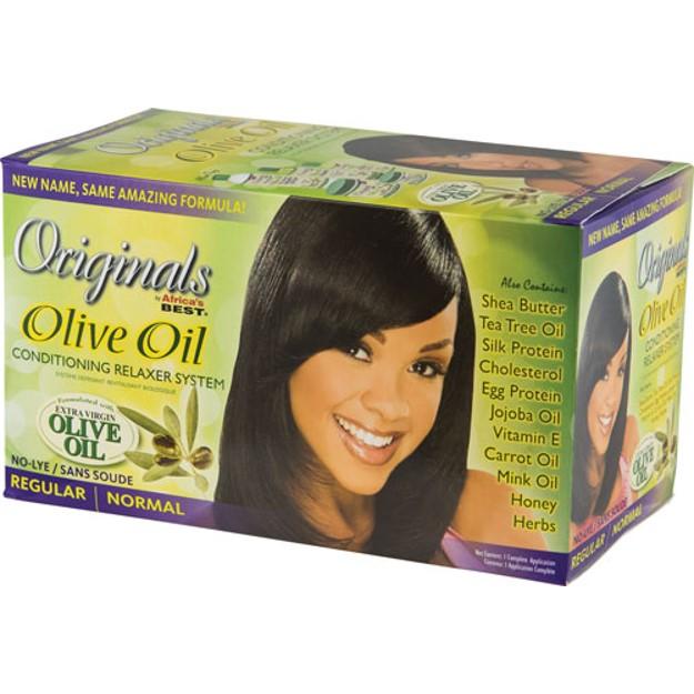 Africa's Best Organics Olive Oil Conditioning Relaxer kit Normal | BeautyFlex UK