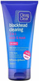 Clean & Clear Blackhead Clearing 2-in-1 Wash & Mask Daily Wash & T-Zone Mask 150ml | BeautyFlex UK