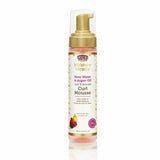 African Pride Moisture Miracle Rose Water Soft & Smooth Curl Mousse 251ml | BeautyFlex UK