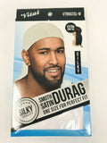 Vital for Men Du-Rag, Extra Long Tail Durag & Dome Caps (White) VT6002SL-W - Beauty Flex UK