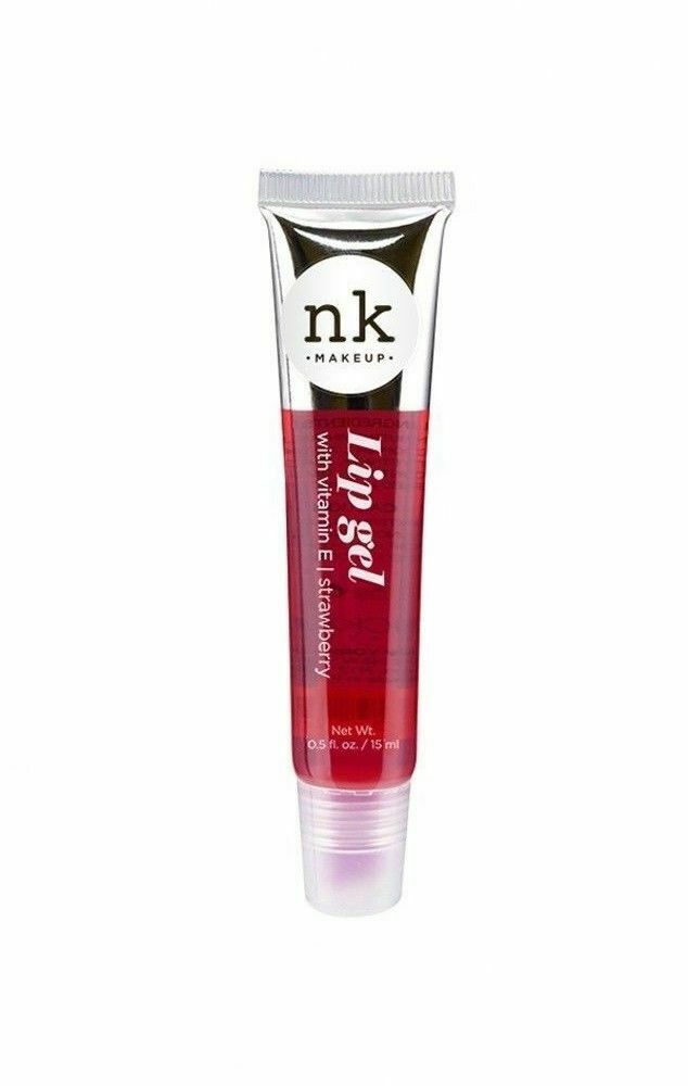 Nicka K NK Lipgel Lip Gloss With Vitamin E 15ml - STRAWBERRY | BeautyFlex UK