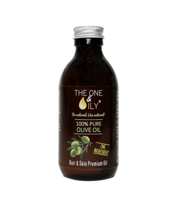 The One & Oily Hair & Skin Premium Oil 100% Pure Olive Oil - 200ml