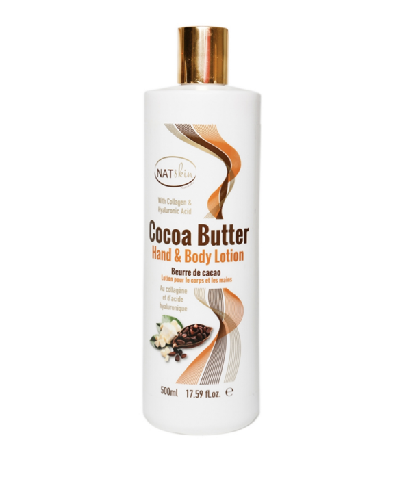 Natskin Cocoa Butter Hand and Body Lotion 17.59oz | BeautyFlex UK