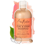 Shea Moisture Coconut and Hibiscus Curl and Shine Shampoo 384ml | BeautyFlex UK