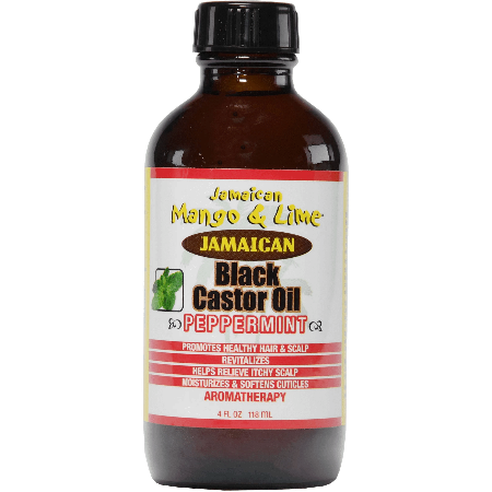 Jamaican Mango & Lime Peppermint Jamaican Black Castor Oil 118ml | BeautyFlex UK