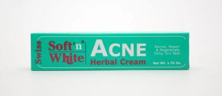 Soft n White Acne Herbal Cream 50g