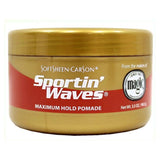 Sportin Waves Maximum Hold Pomade 99g | BeautyFlex UK