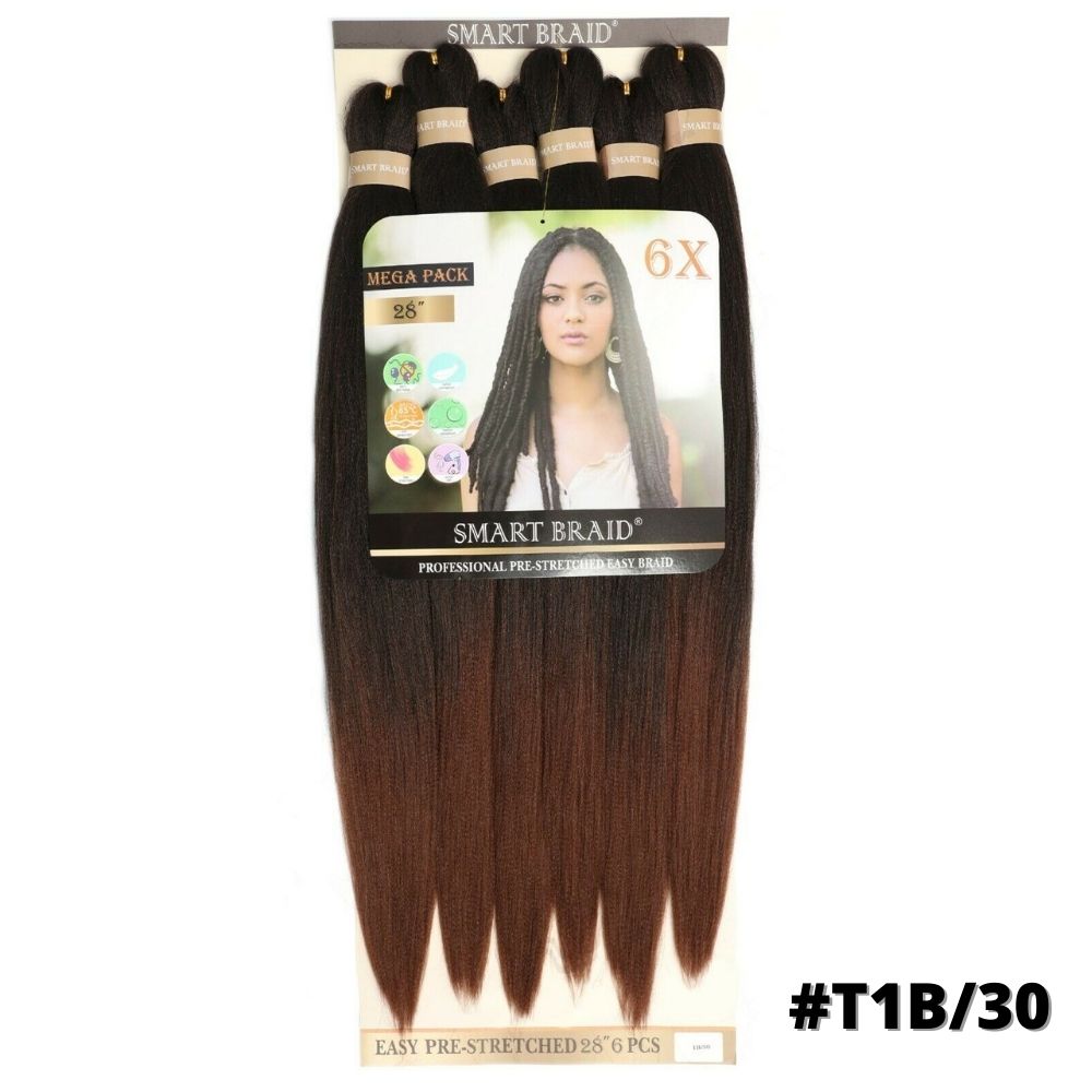 Smart Braid 10 Pack Pre-Stretched 28" 7 Colours Available