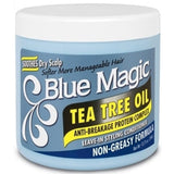 Blue Magic Tea Tree Oil Leave-In Styling Hair Conditioner 340g | BeautyFlex UK