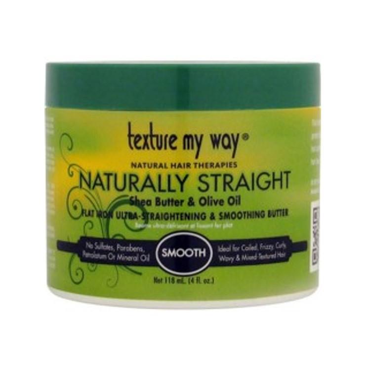 Texture My Way Naturally Straight Flat Iron Ultra Straightening And Smoothing Butter 118ml | BeautyFlex UK