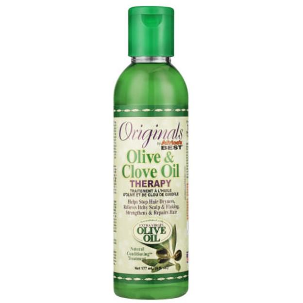 Africa's Best Organics Olive & Clove Oil Therapy 177ml | BeautyFlex UK
