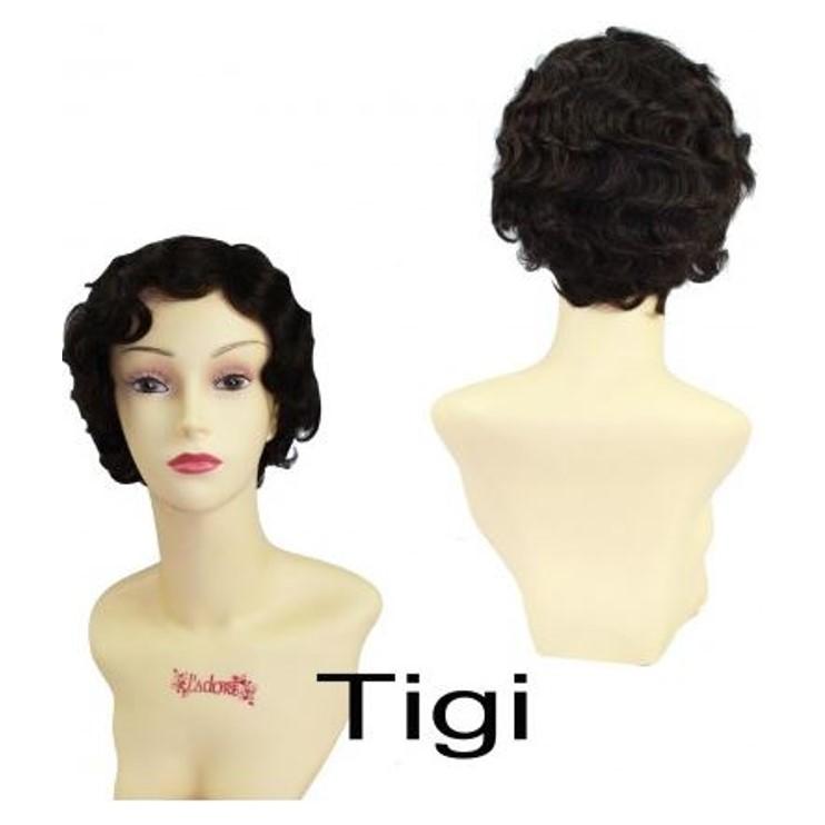 Rush Brazilian Virgin Human Hair Wig Natural Black - Tigi | BeautyFlex UK