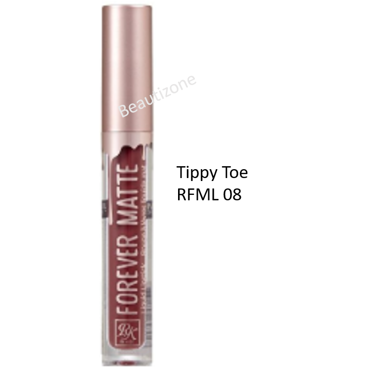Red By Kiss Forever Matte lipstick - #08 Tippy Toe | BeautyFlex UK