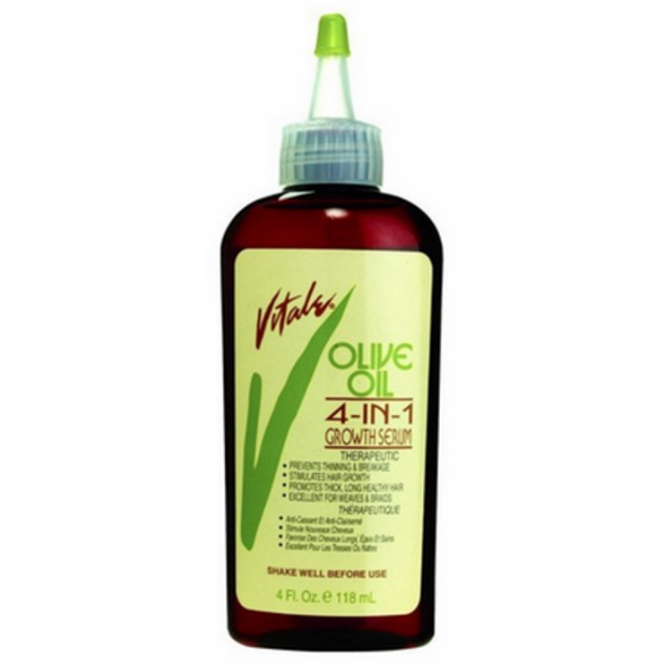 Vitale Olive Oil 4-In-1 Growth Serum 118ml | BeautyFlex UK